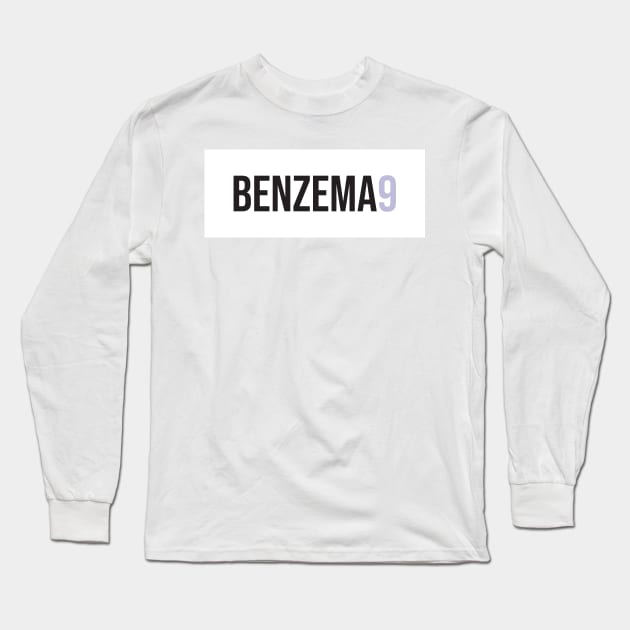 Benzema 9 - 22/23 Season Long Sleeve T-Shirt by GotchaFace